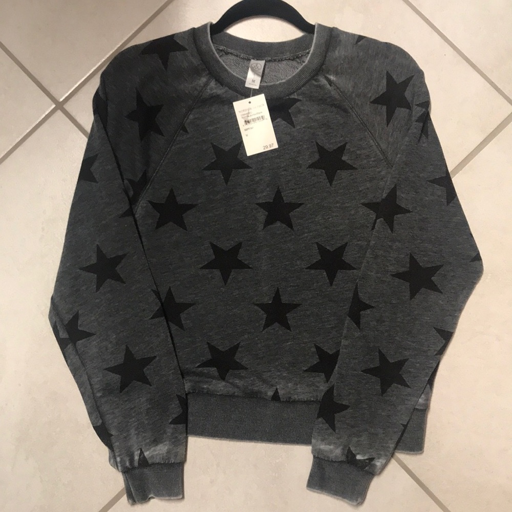 ALTERNATIVE APPAREL STAR COMFY SWEATSHIRT MEDIUM